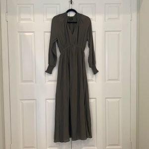 Wishlist Apparel Sage Green Long Sleeve Dress